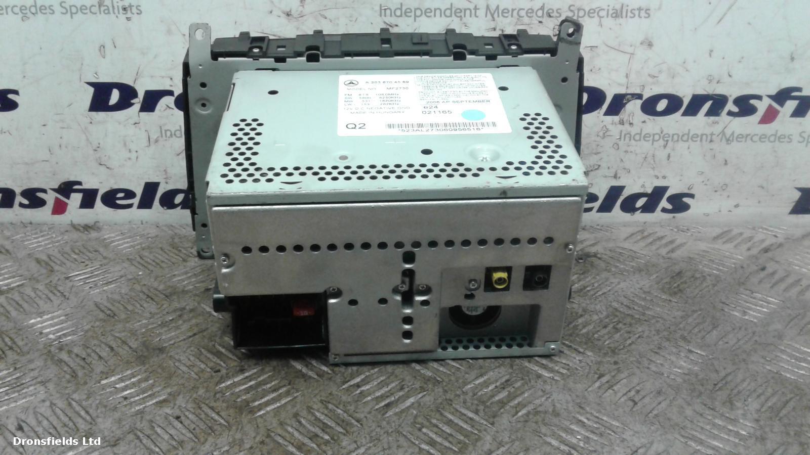 View Auto part A/V Equipment Mercedes C Class 2007
