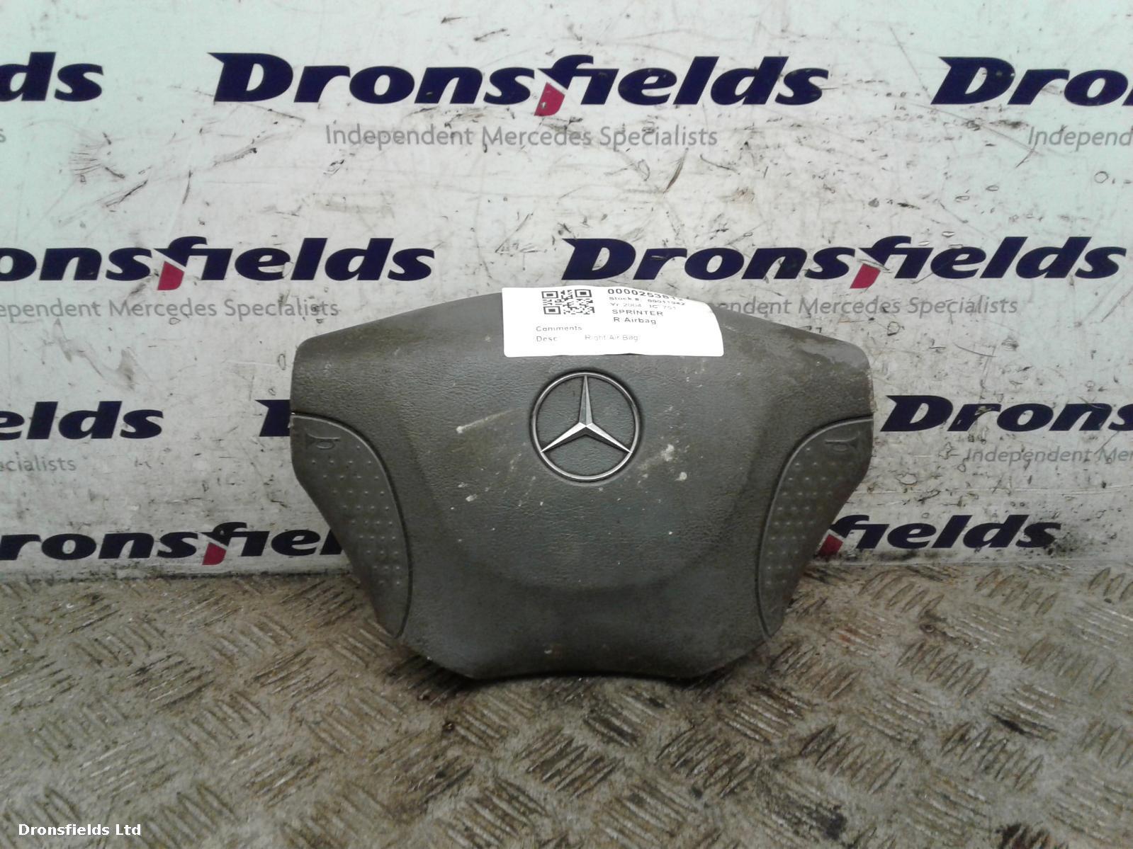 View Auto part R Air Bag Mercedes Sprinter 2004