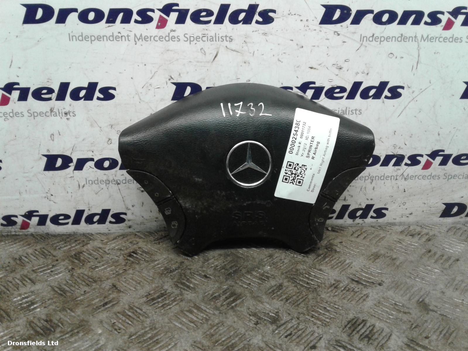 View Auto part R Air Bag Mercedes Sprinter 2012