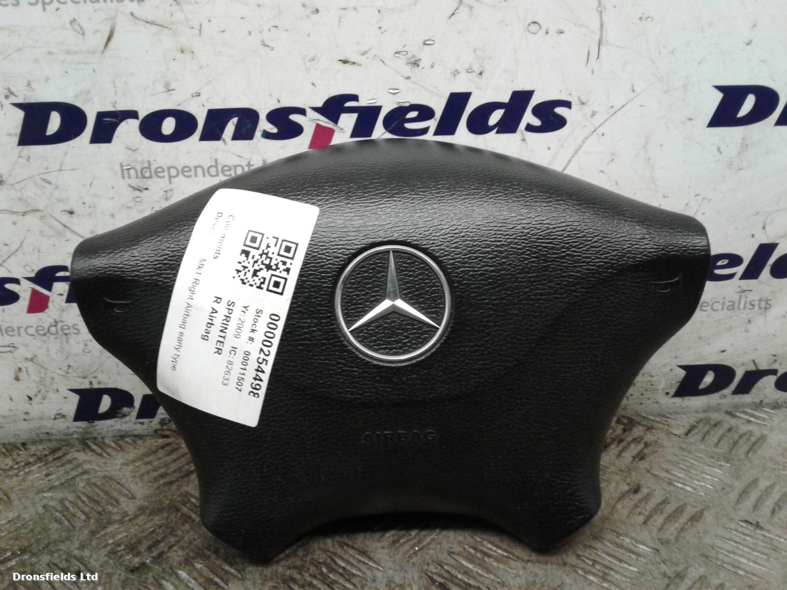 View Auto part R Air Bag Mercedes Sprinter 2009