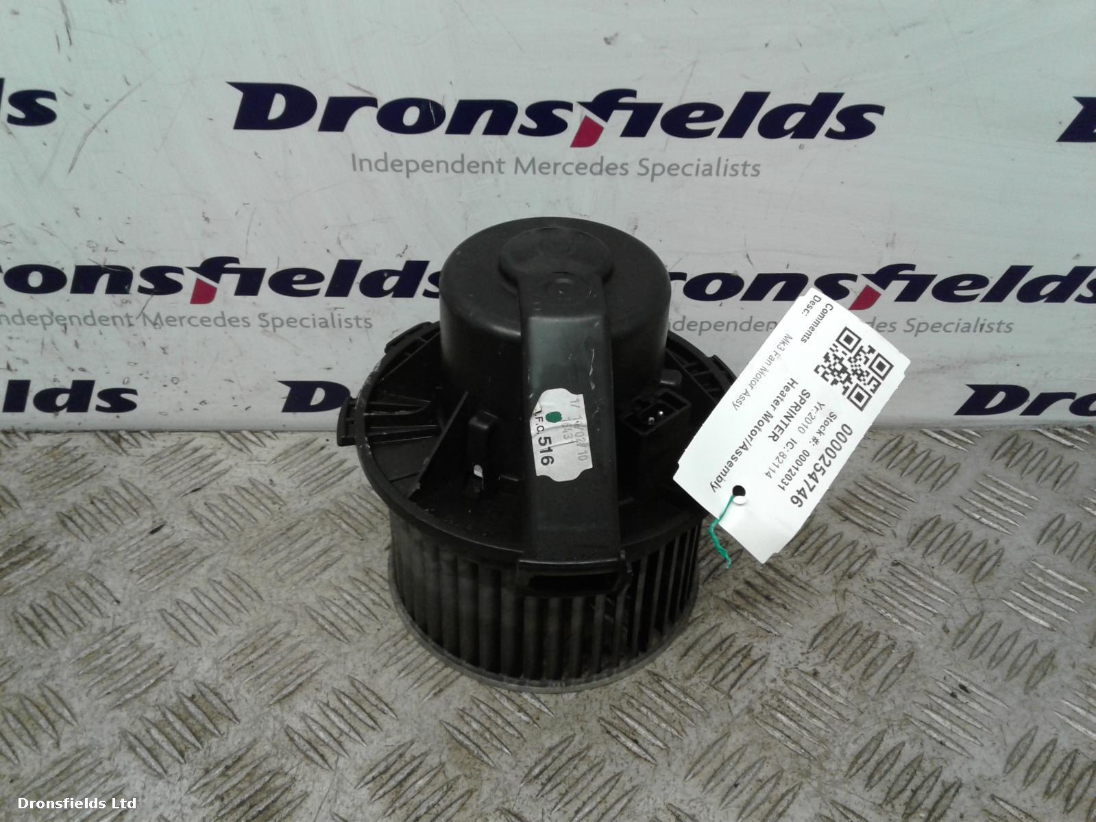 View Auto part Heater Motor/Assembly Mercedes Sprinter 2010