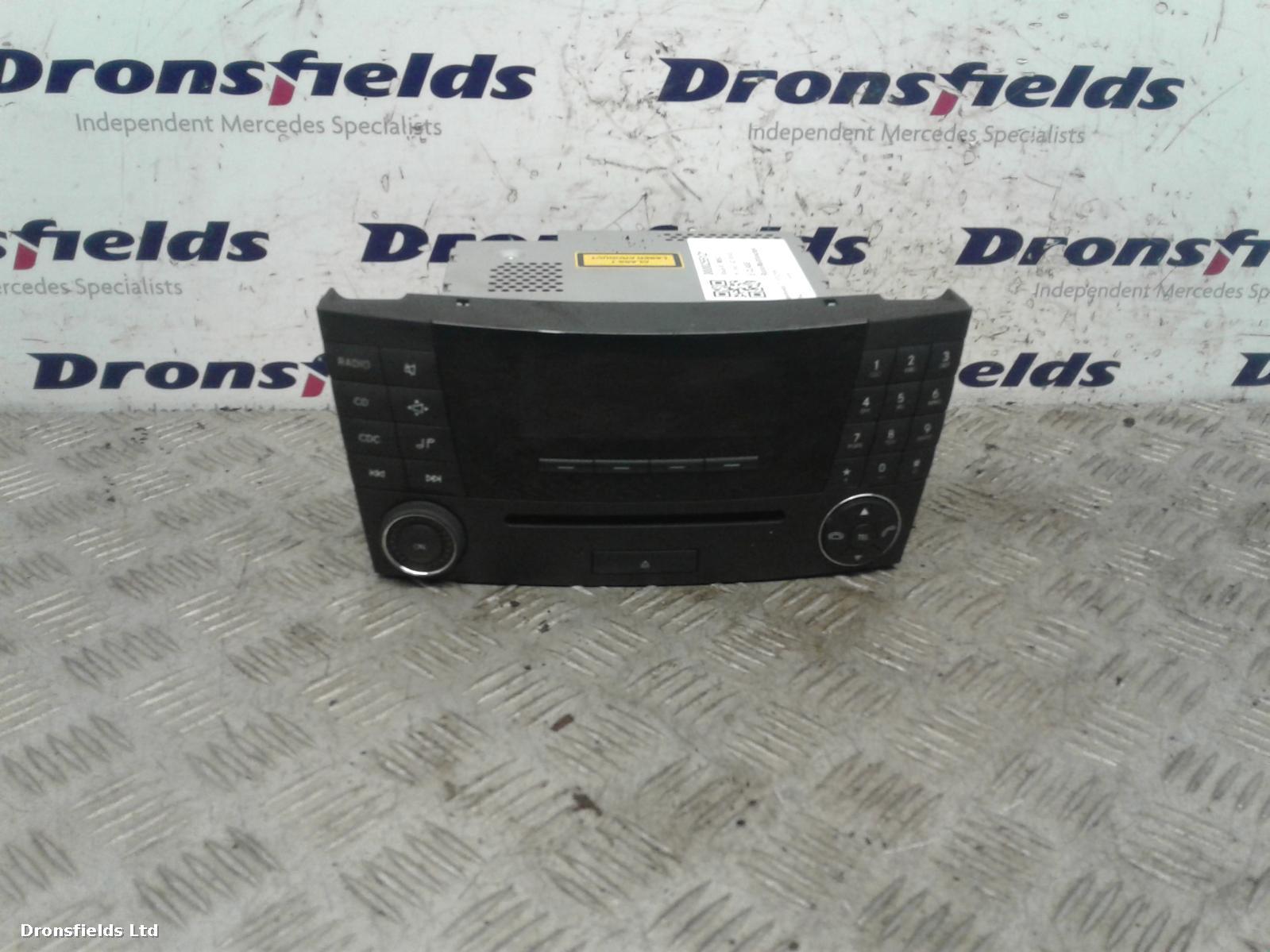View Auto part Radio Display Mercedes E Class 2008