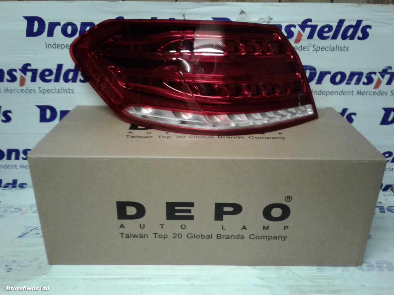 View Auto part L Taillight Mercedes E Class 2013