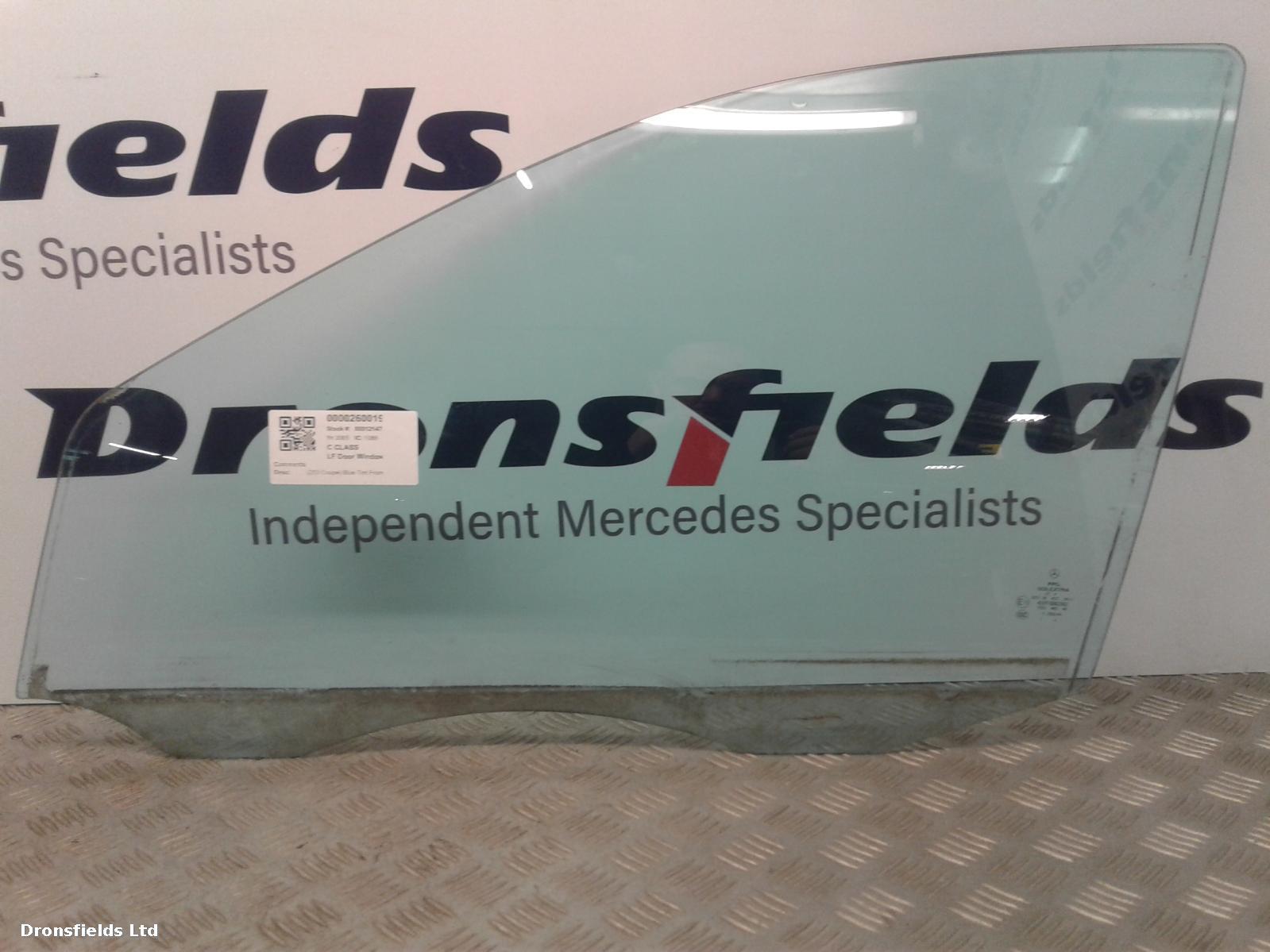 View Auto part LF Door Window Mercedes C Class 2005