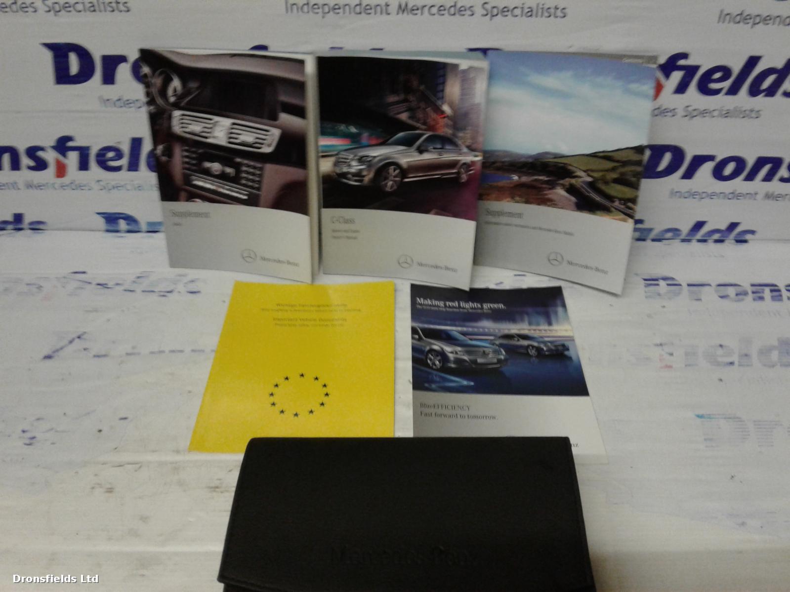 View Auto part Handbook Mercedes C Class 2012