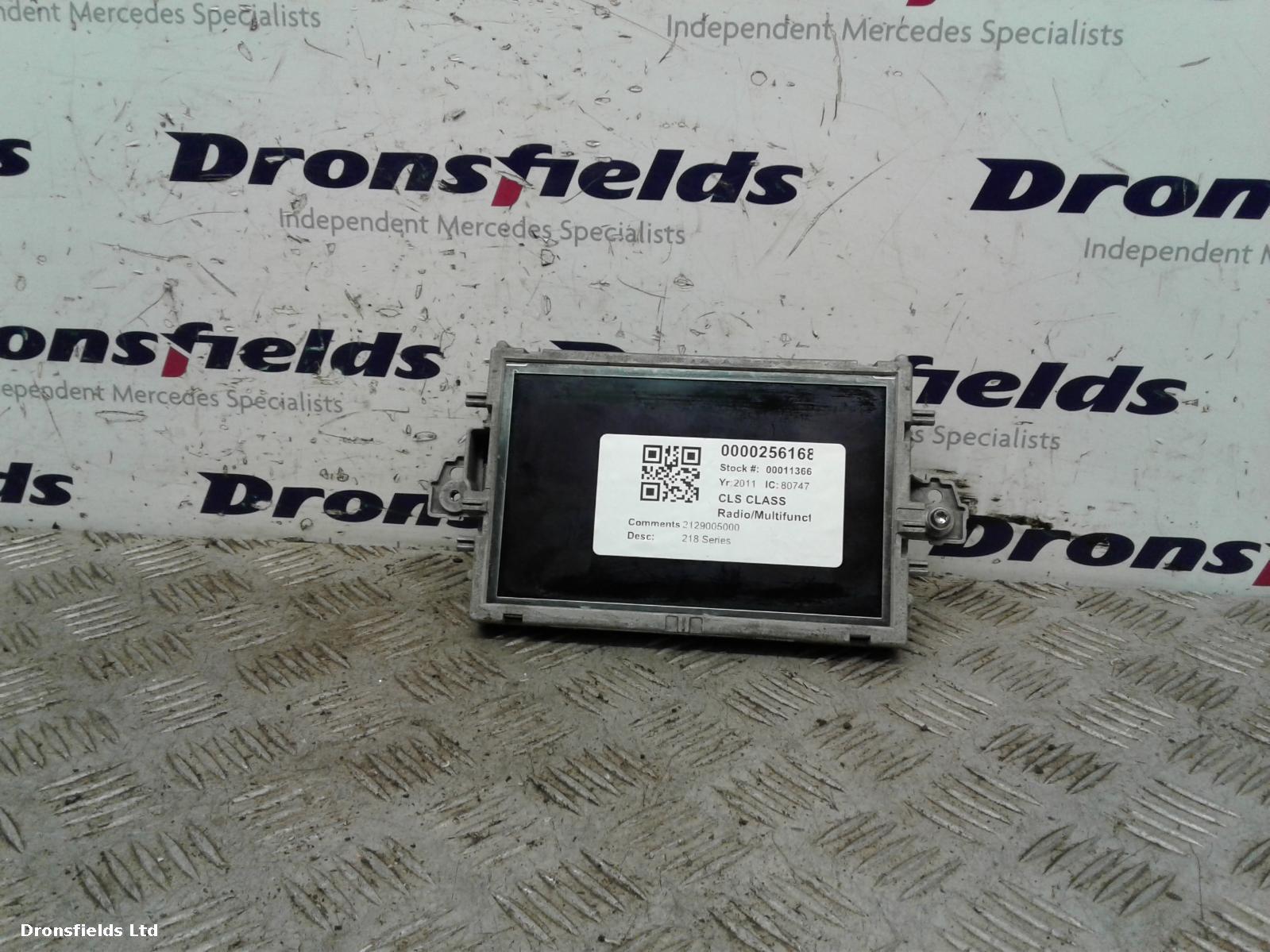View Auto part Radio Display Mercedes Cls Class 2011