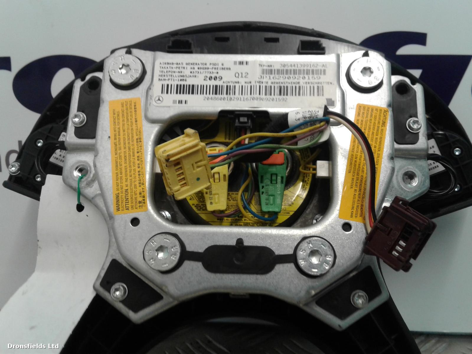 View Auto part R Air Bag Mercedes C Class 2009