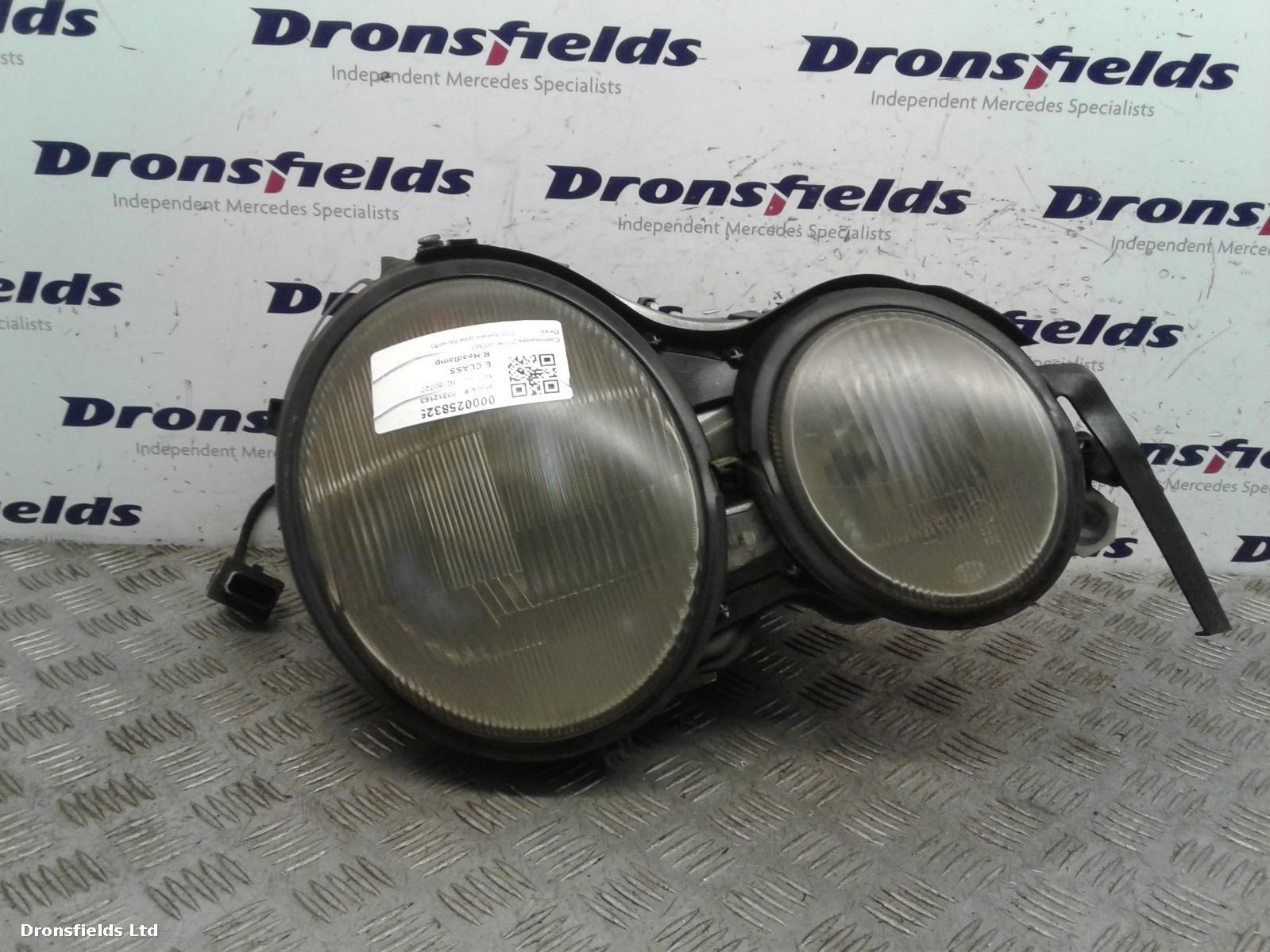 View Auto part R Headlamp Mercedes E Class 1999