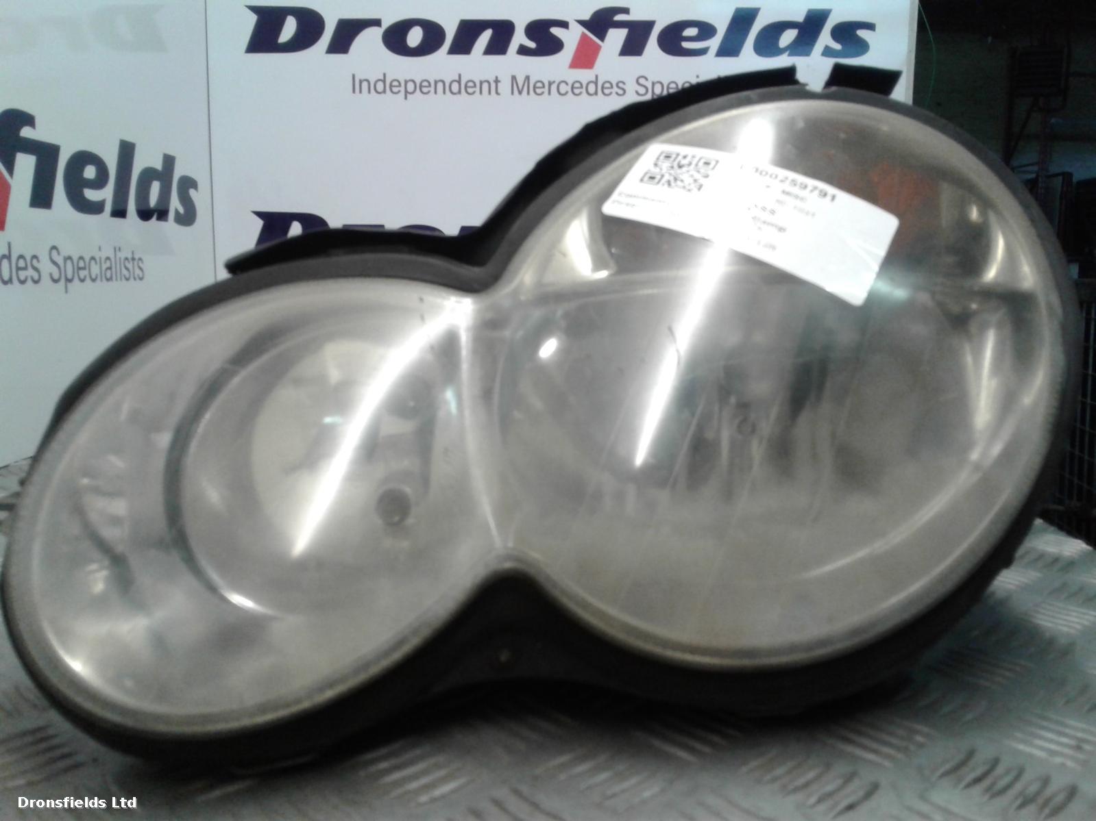 View Auto part L Headlamp Mercedes C Class 2006
