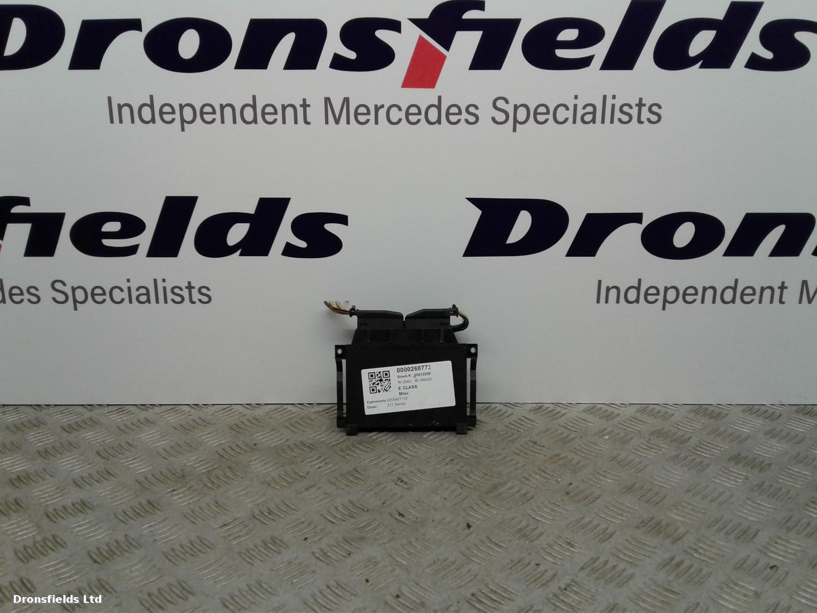 View Auto part Misc Mercedes E Class 2003