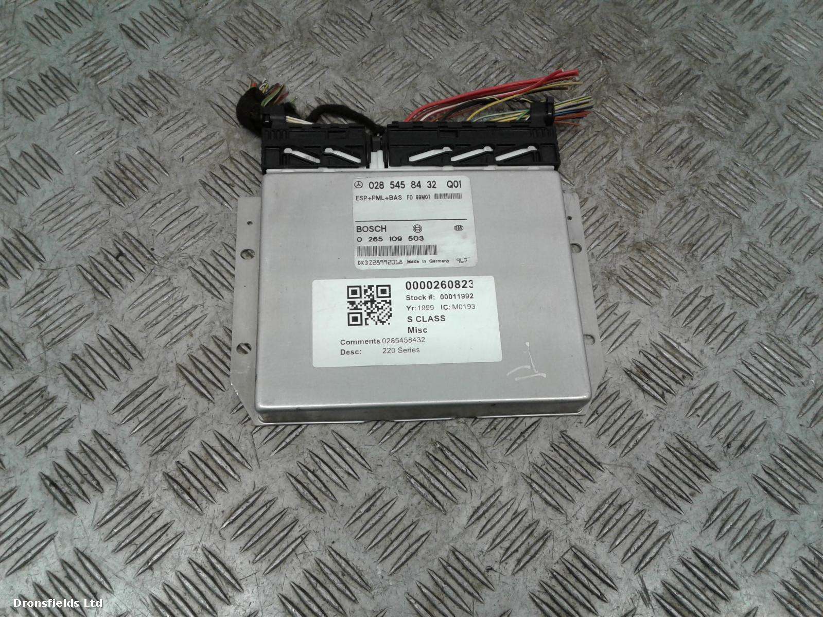 View Auto part Misc Mercedes S Class 1999