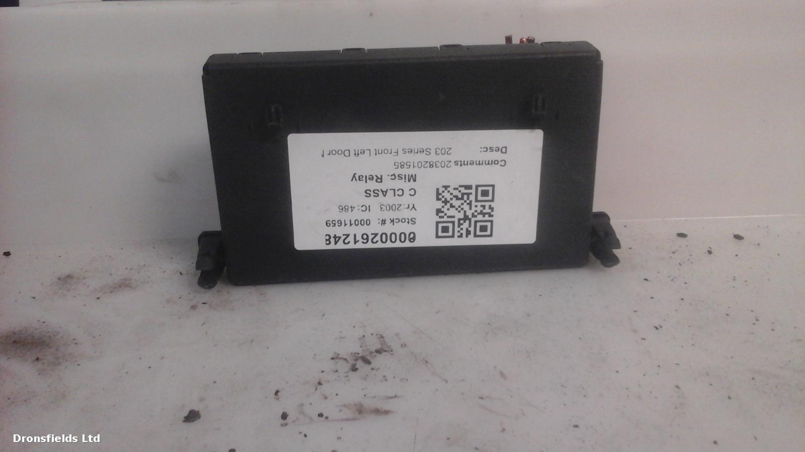 View Auto part Misc. Relay Mercedes C Class 2003