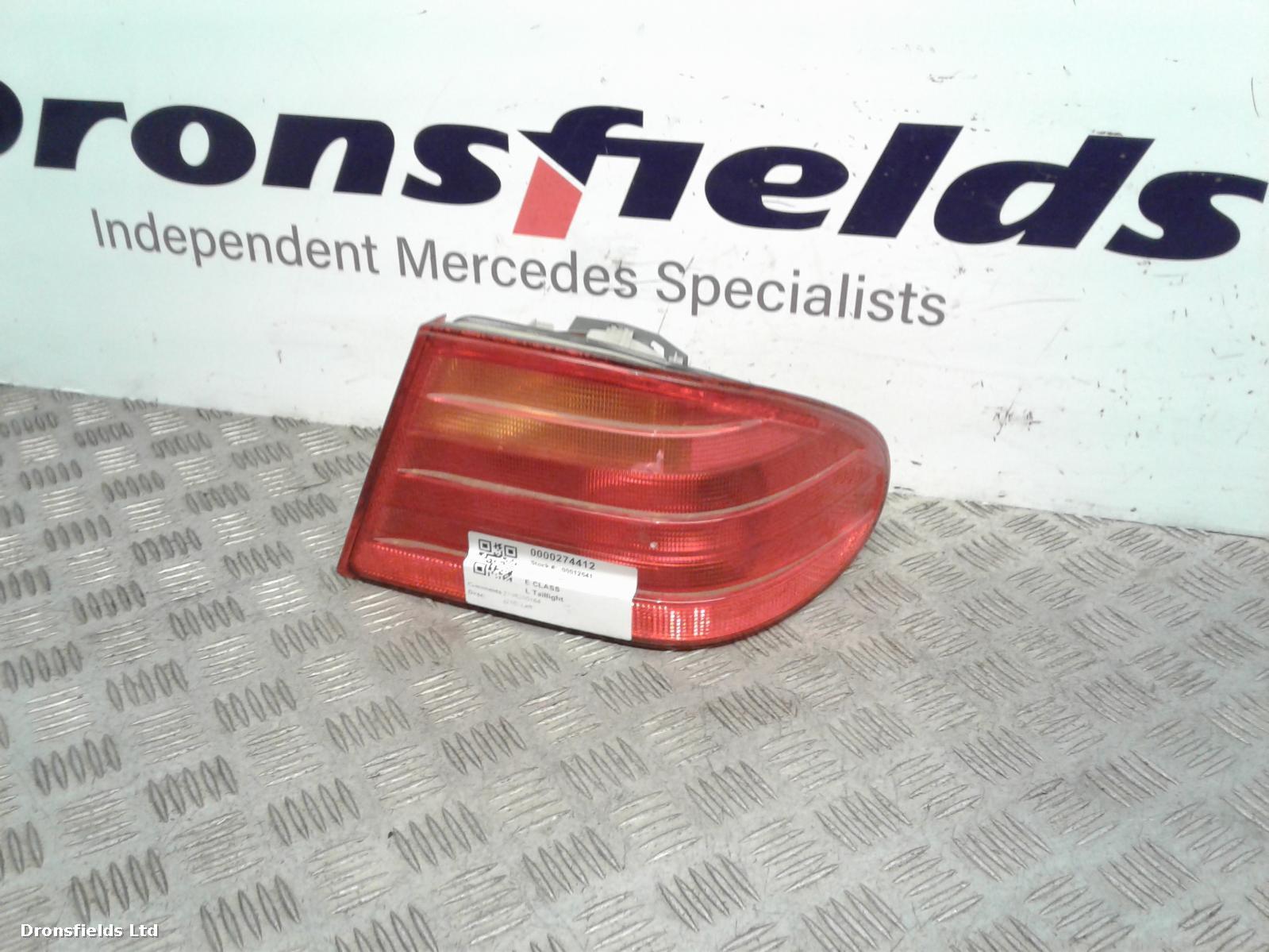 View Auto part L Taillight Mercedes E Class 1999