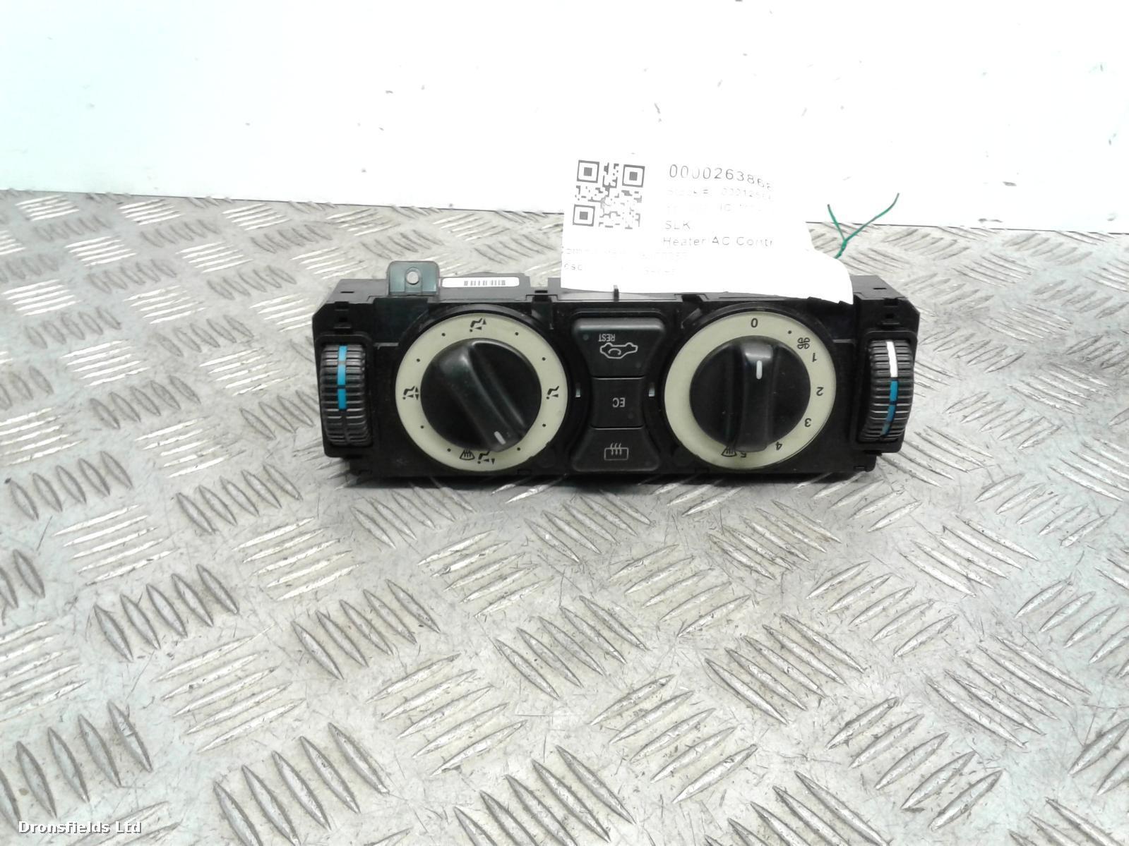 View Auto part Heater/AC Controller Mercedes Slk 1999