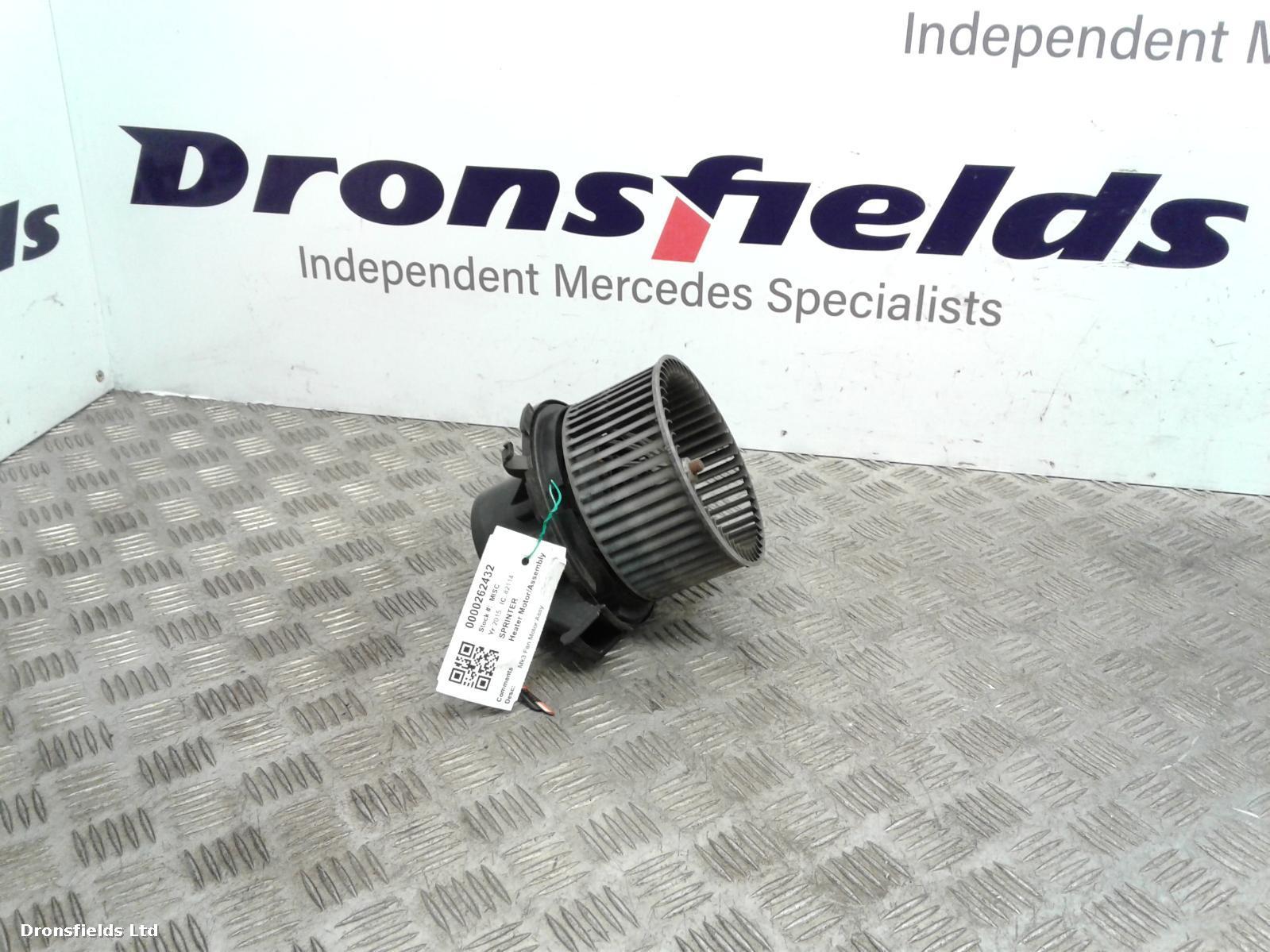 View Auto part Heater Motor/Assembly Mercedes Sprinter 2015