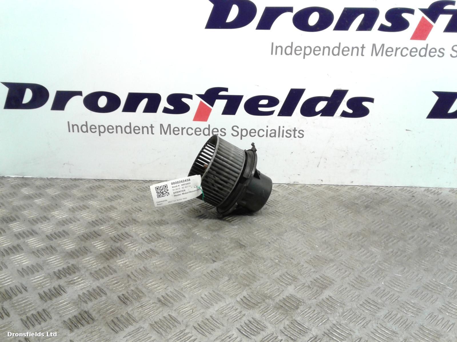 View Auto part Heater Motor/Assembly Mercedes Sprinter 2015