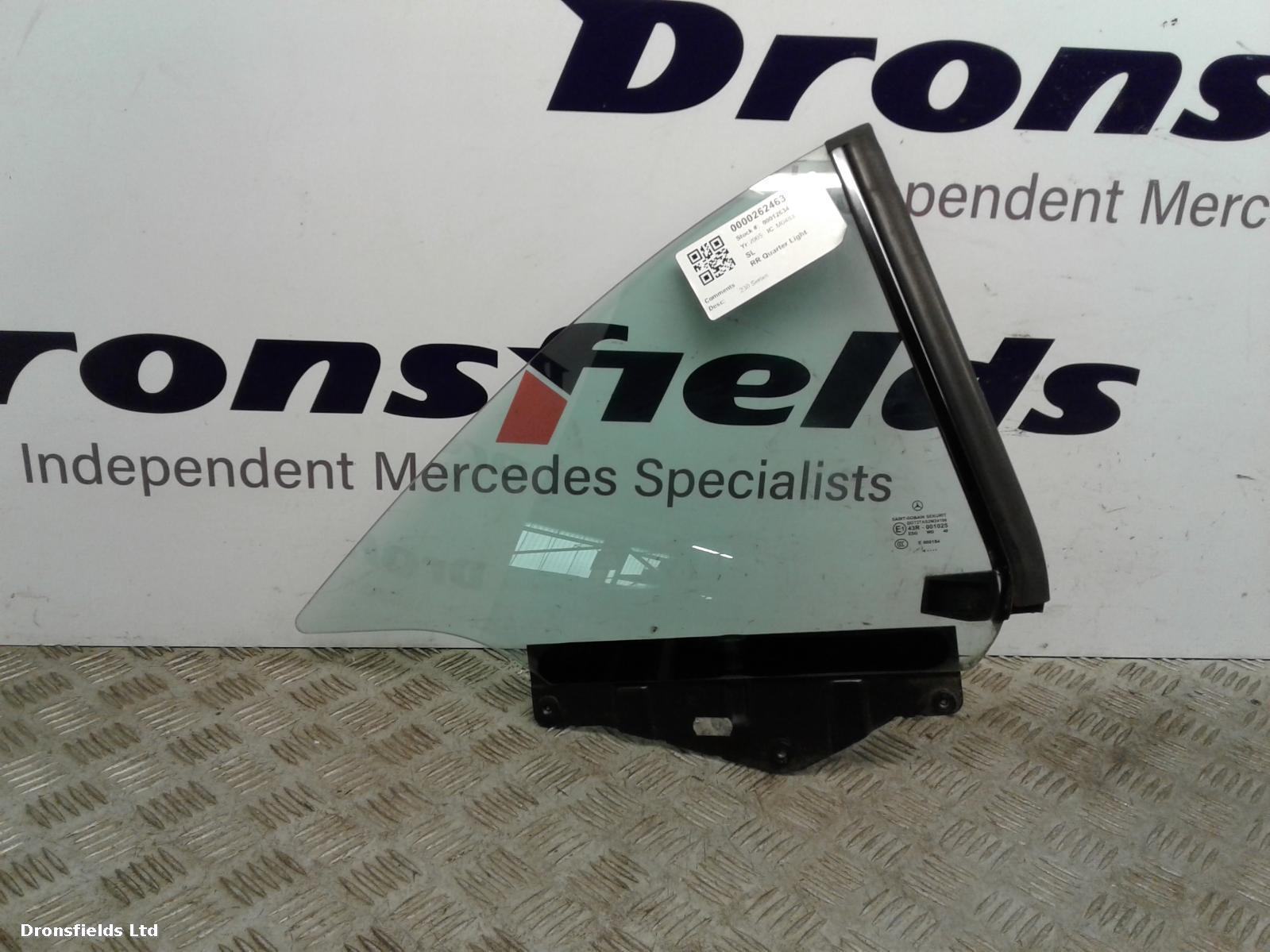 View Auto part RR Quarter Light Mercedes Sl 2005