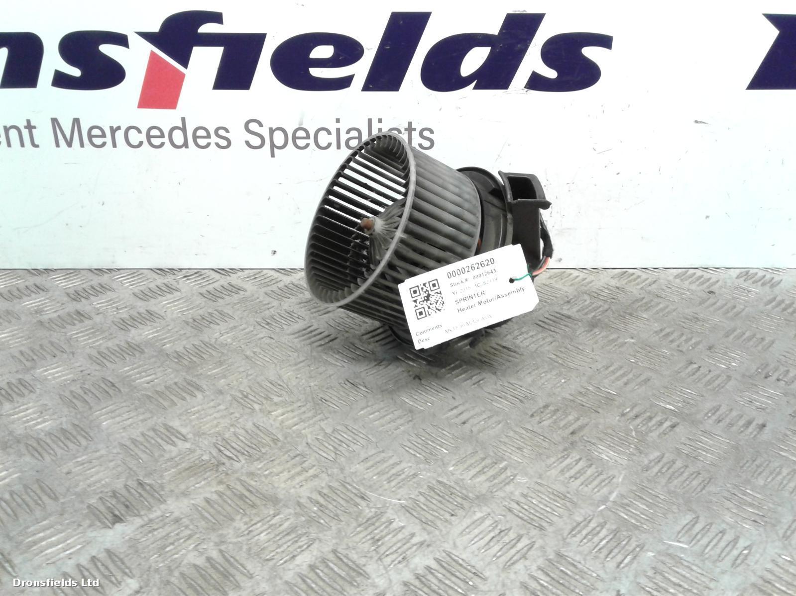 View Auto part Heater Motor/Assembly Mercedes Sprinter 2015