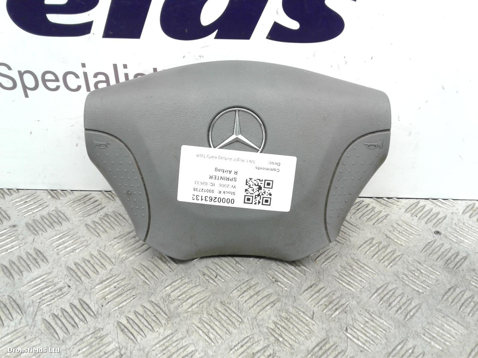 View Auto part R Air Bag Mercedes Sprinter 2006