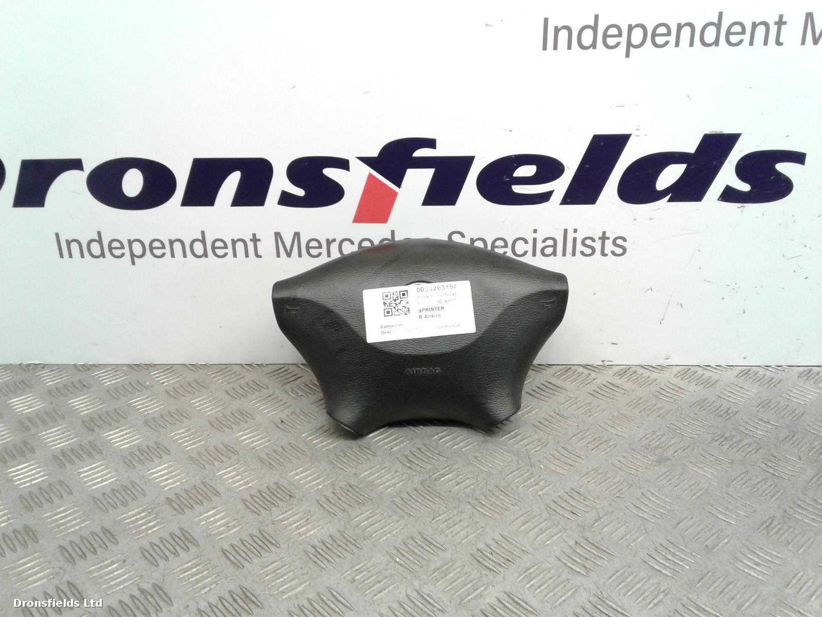 View Auto part R Air Bag Mercedes Sprinter 2009