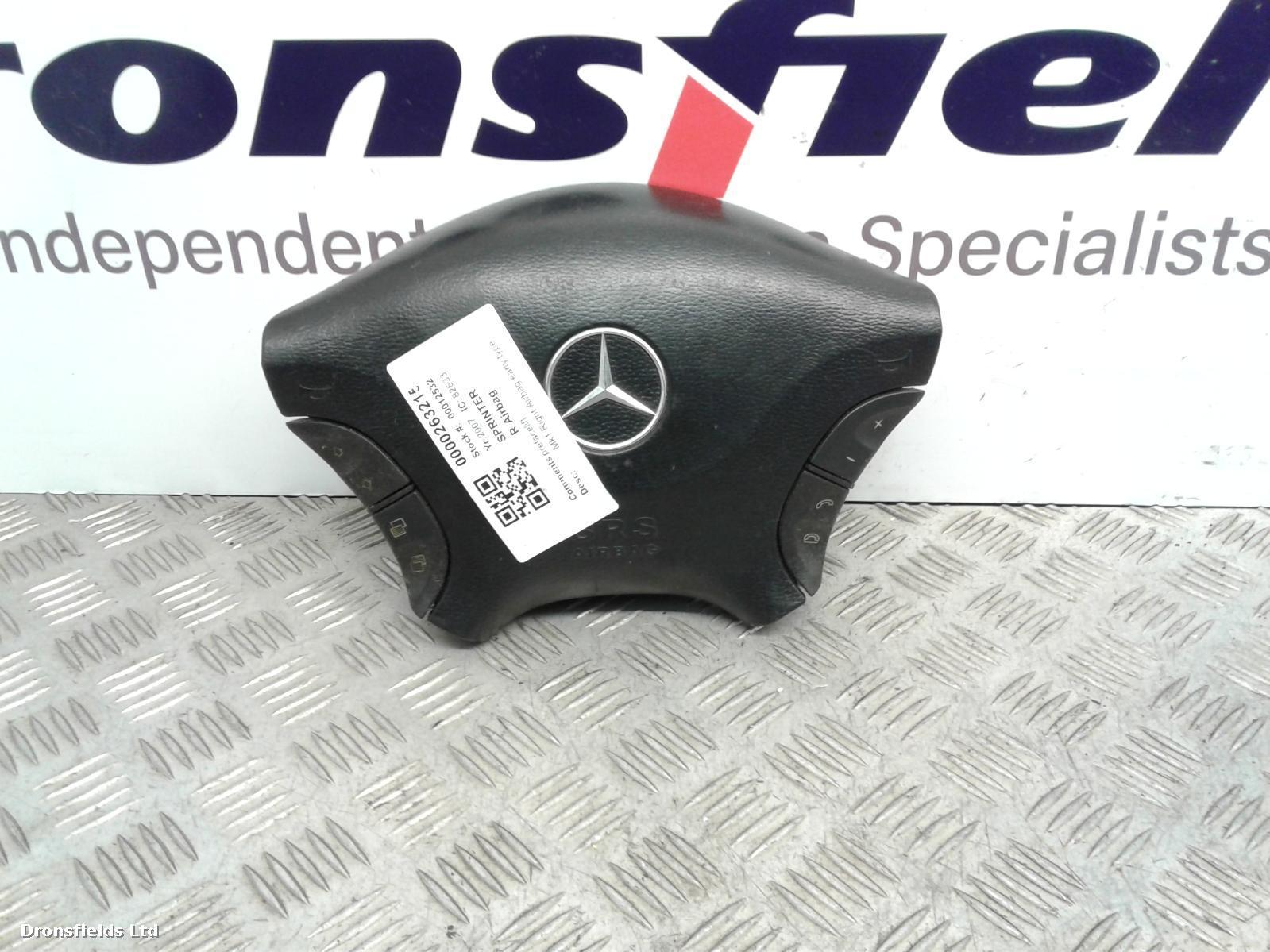 View Auto part R Air Bag Mercedes Sprinter 2007