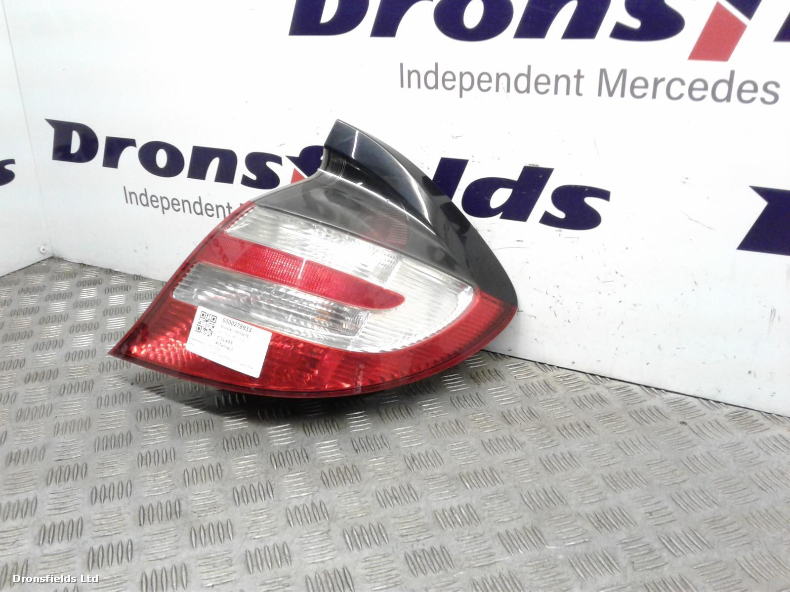 View Auto part R Taillight Mercedes C Class 2004
