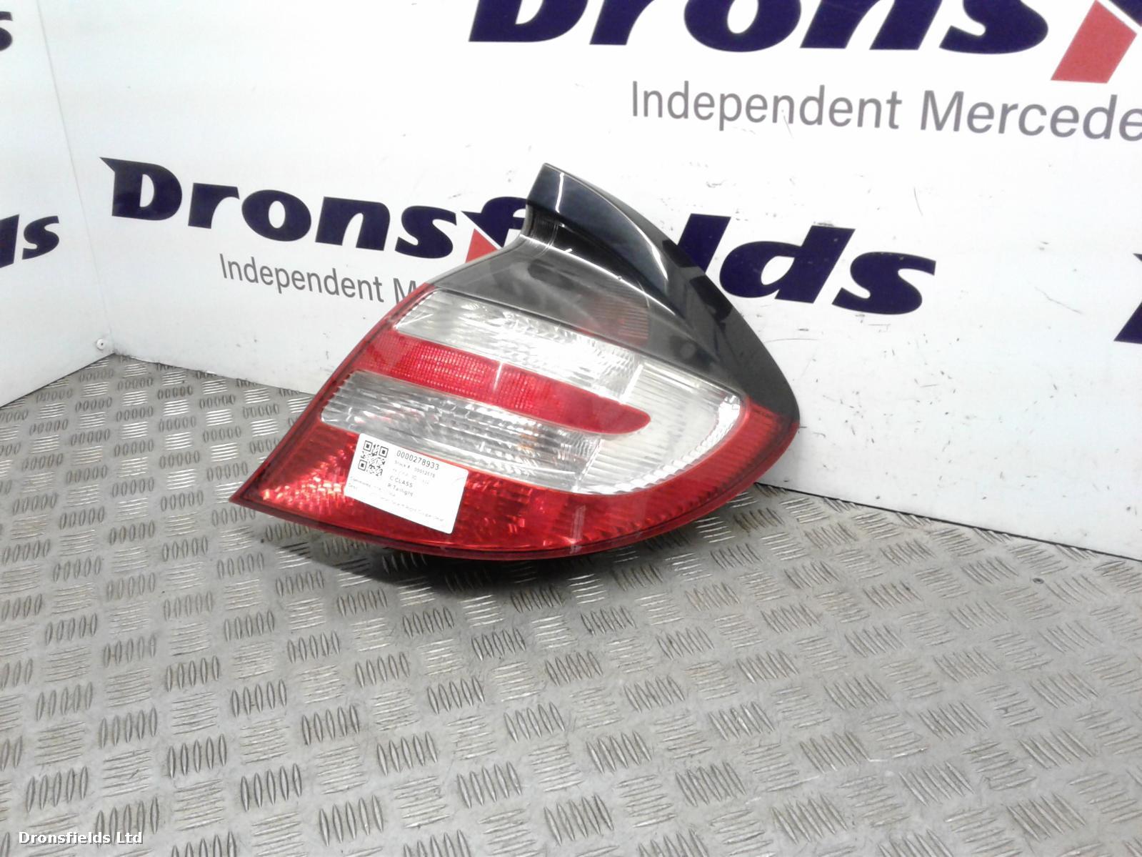 View Auto part R Taillight Mercedes C Class 2004
