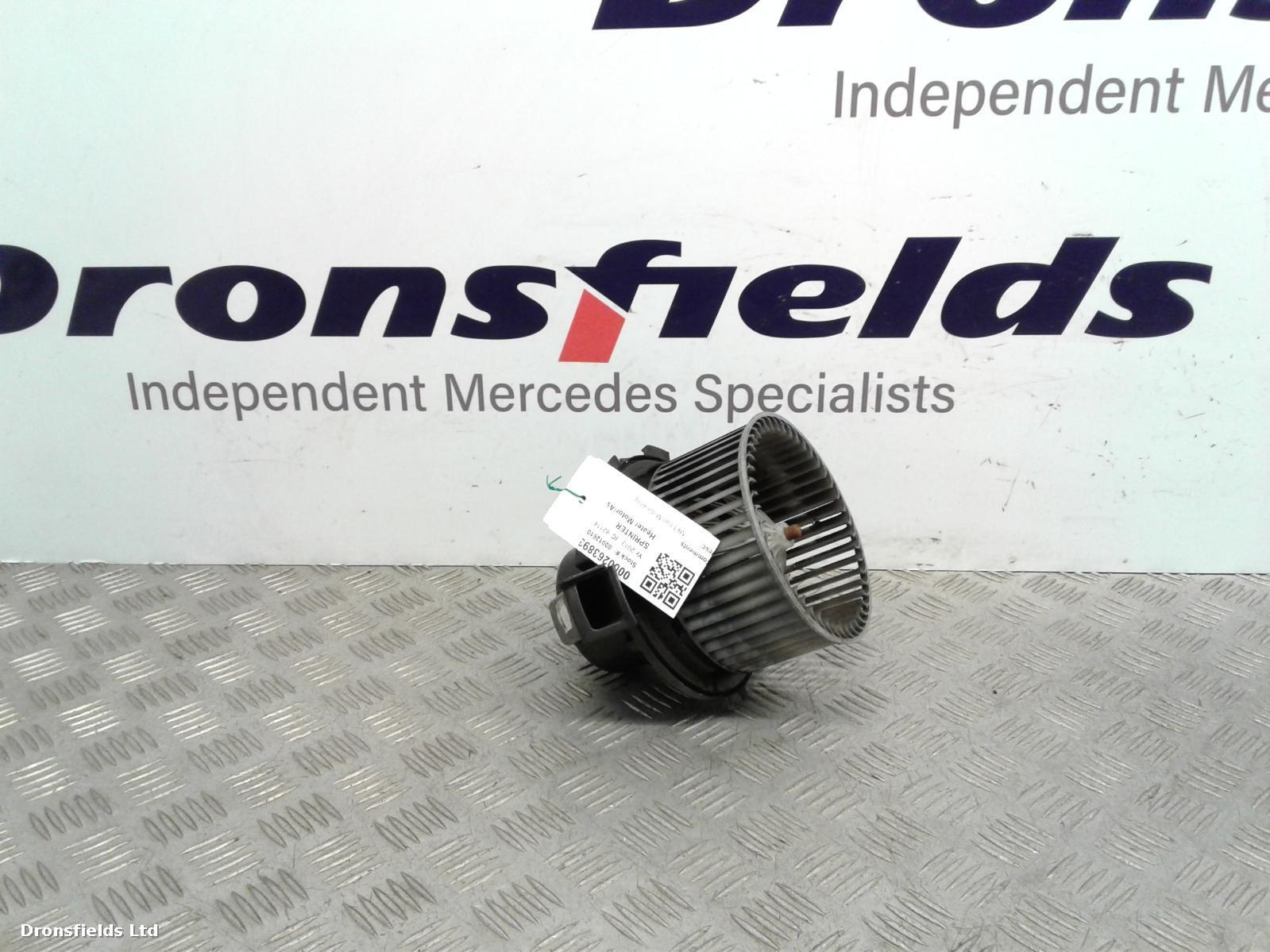 View Auto part Heater Motor/Assembly Mercedes Sprinter 2013