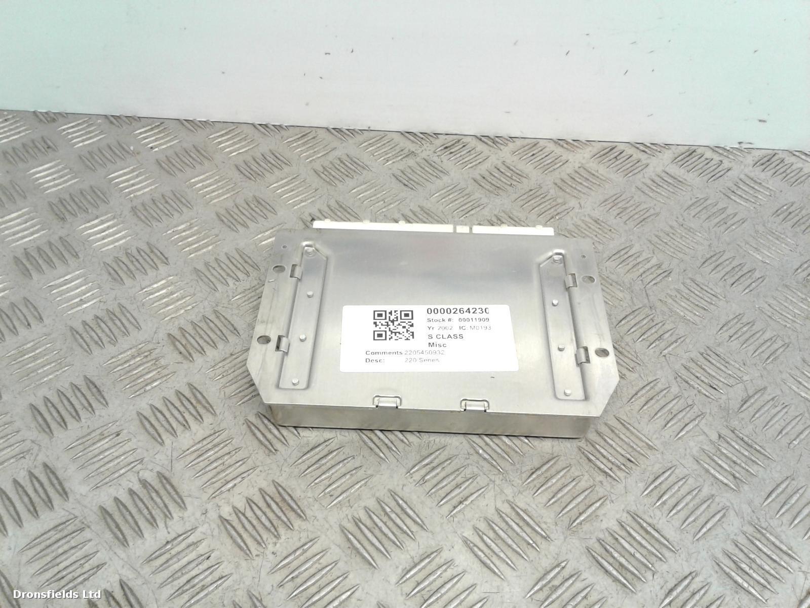 View Auto part Misc Mercedes S Class 2002