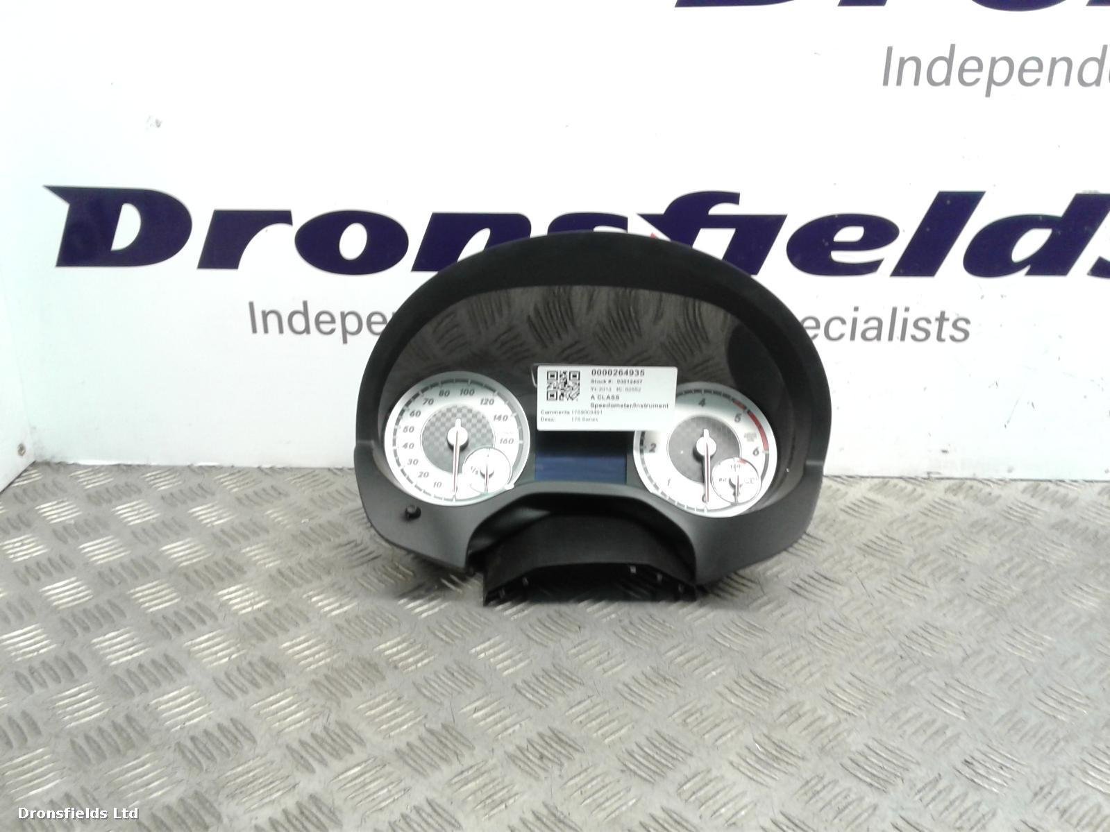 View Auto part Speedometer Mercedes A Class 2013