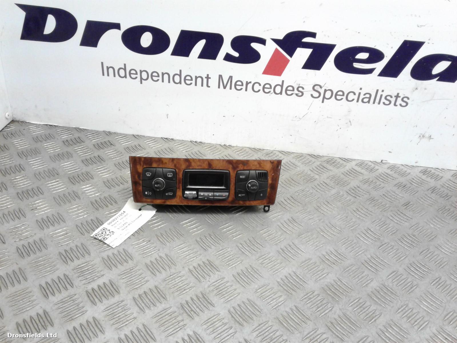 View Auto part Heater/AC Controller Mercedes S Class 2004