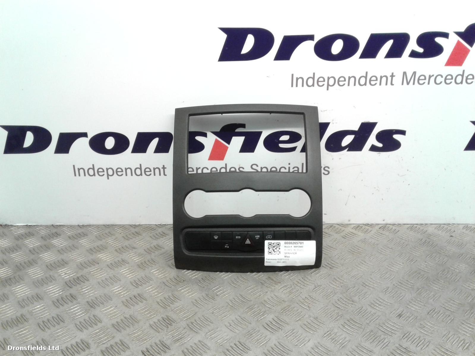 View Auto part Misc Mercedes Sprinter 2013