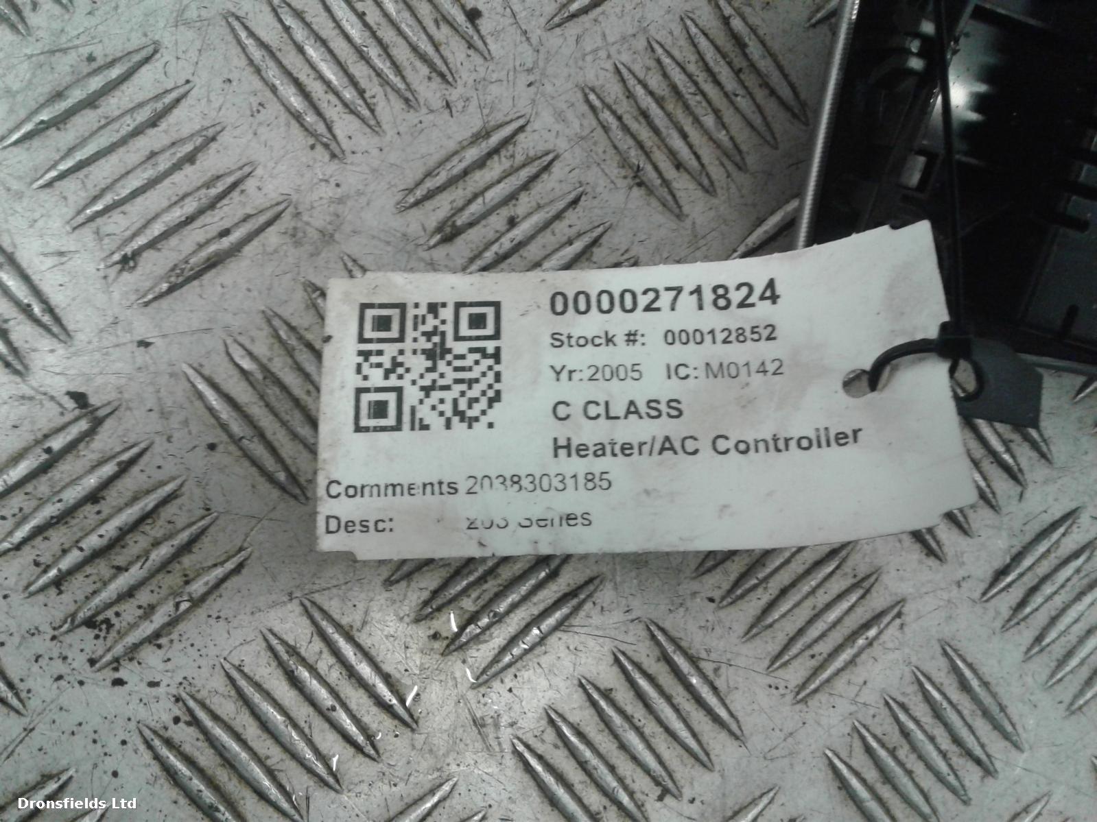 View Auto part Heater/AC Controller Mercedes C Class 2005