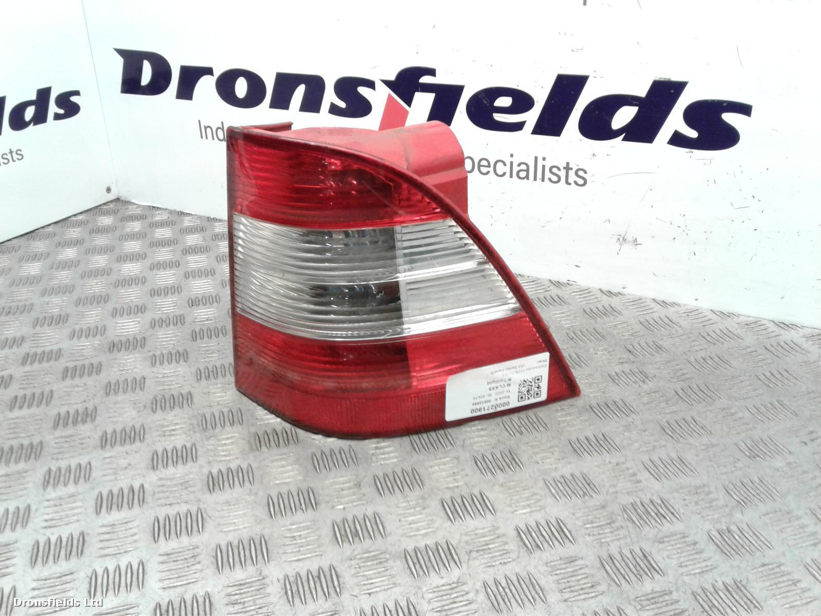 View Auto part R Taillight Mercedes M Class 2002