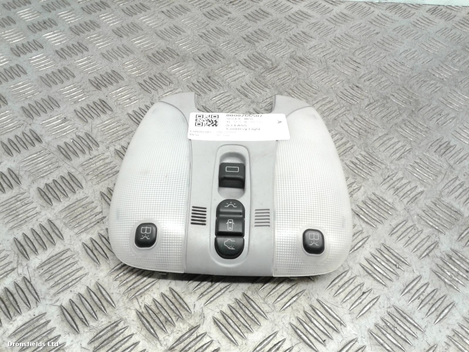 View Auto part Courtesy Light Mercedes S Class 2001