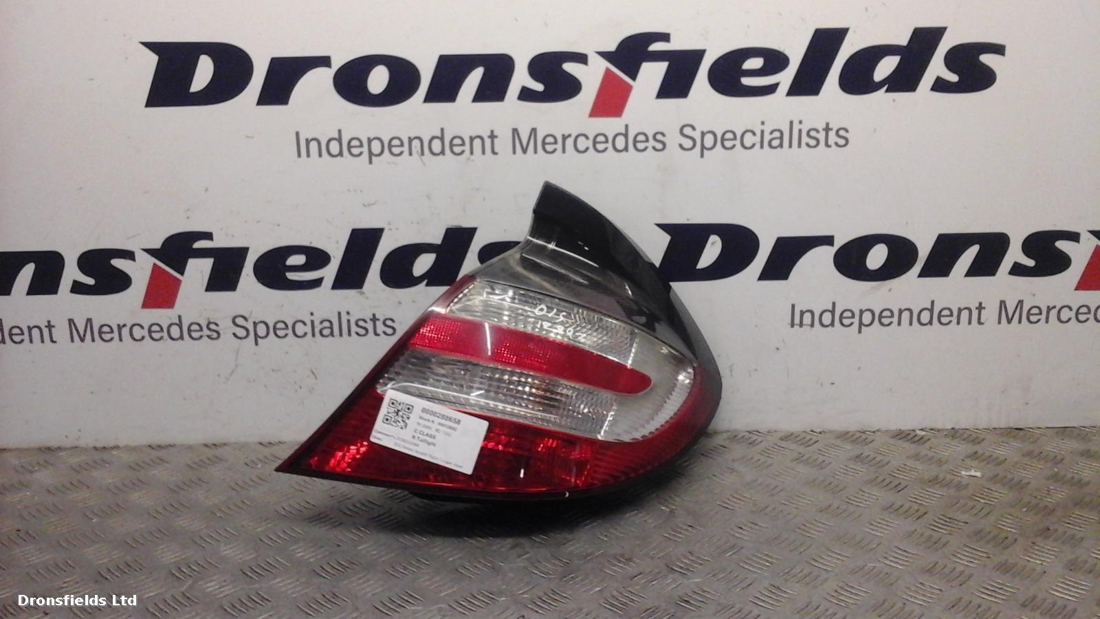 View Auto part R Taillight Mercedes C Class 2006