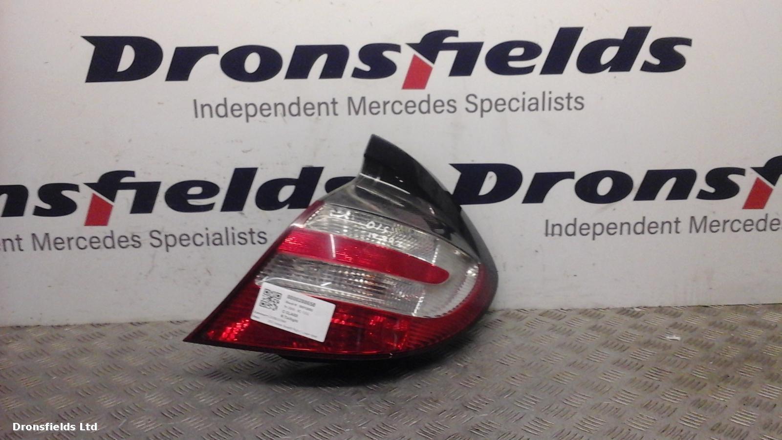 View Auto part R Taillight Mercedes C Class 2006