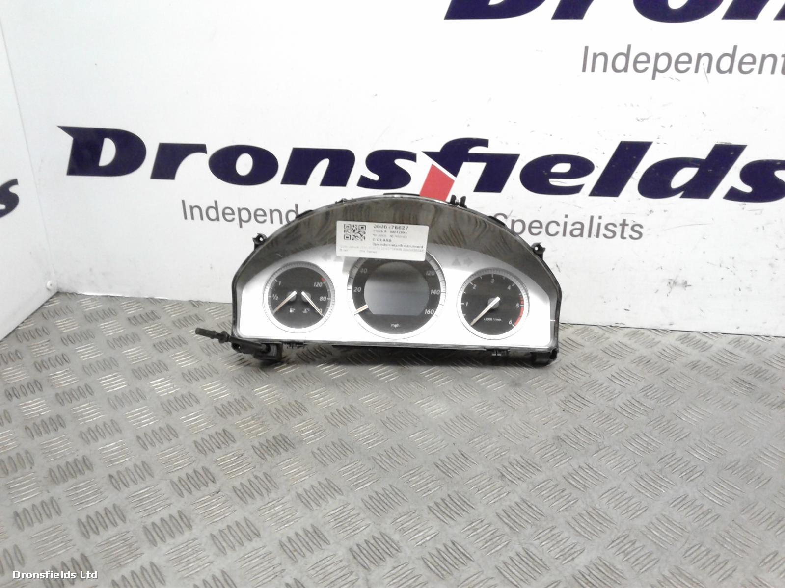 View Auto part Speedometer Mercedes C Class 2008