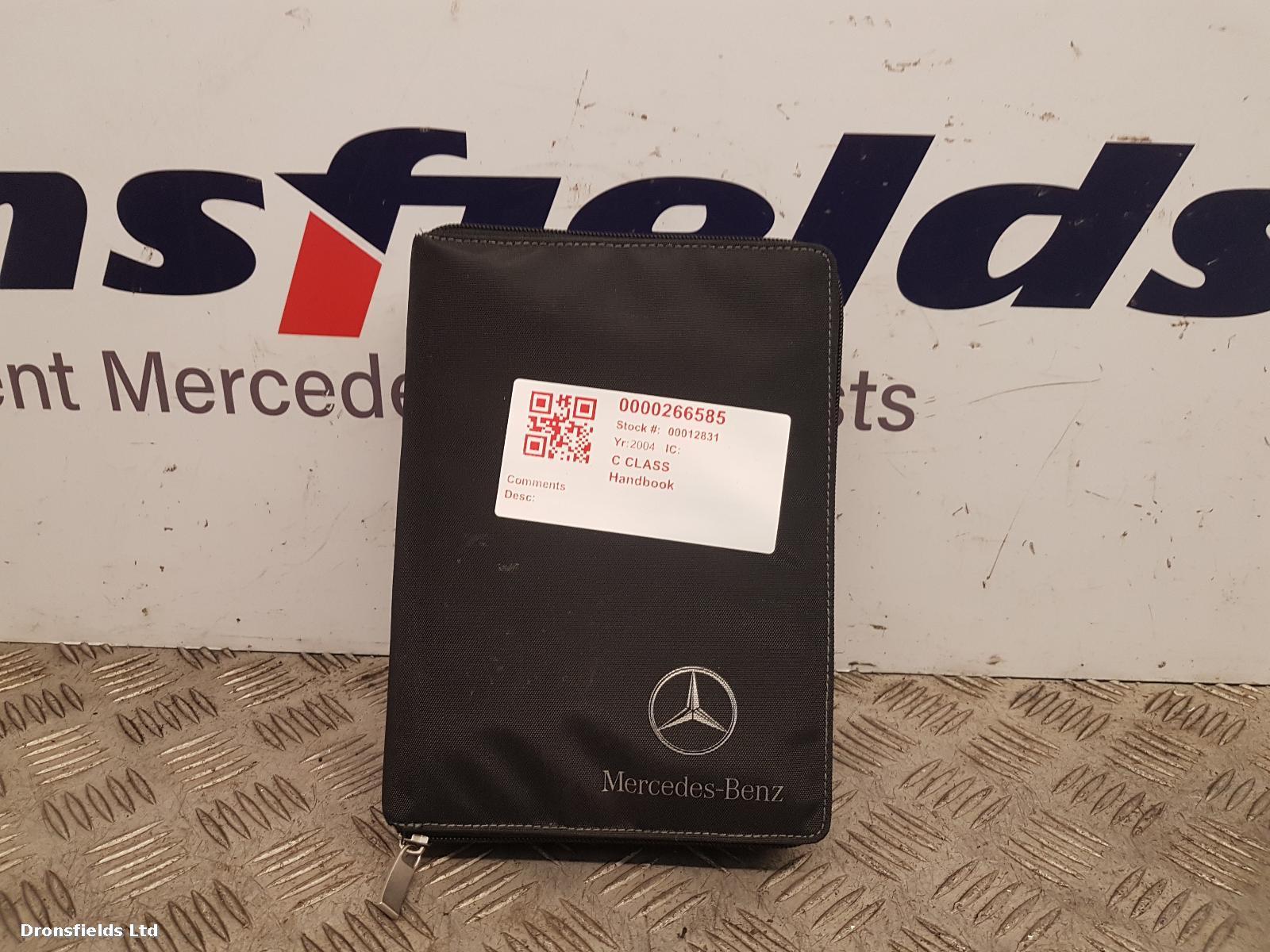 View Auto part Handbook Mercedes C Class 2004