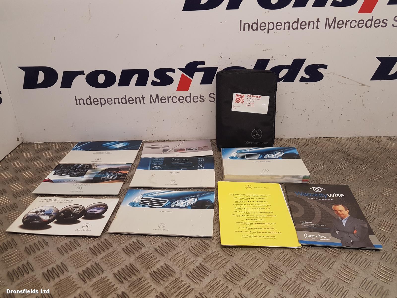 View Auto part Handbook Mercedes C Class 2004