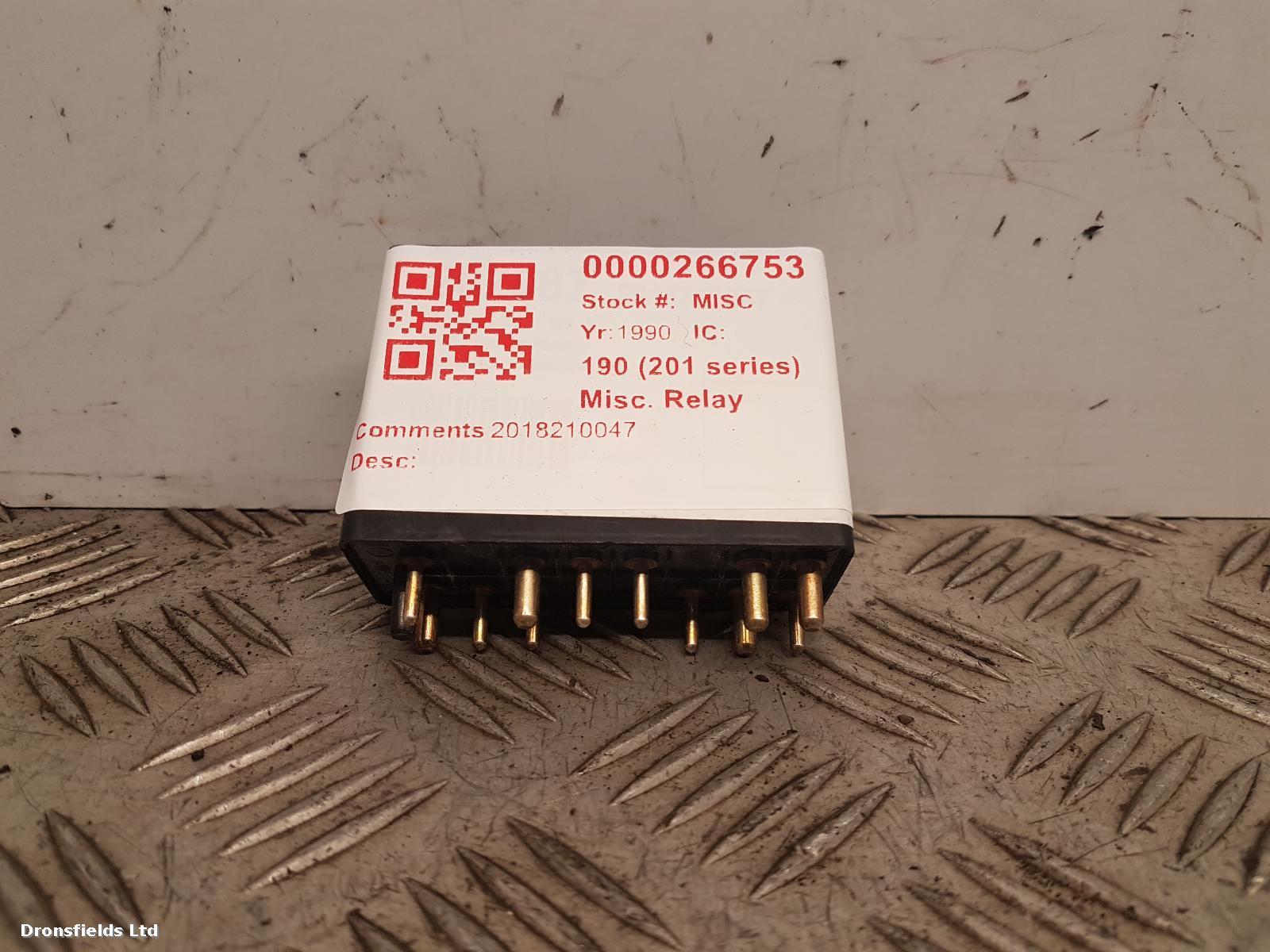 View Auto part Misc. Relay Mercedes 190 (201 Series) 1990