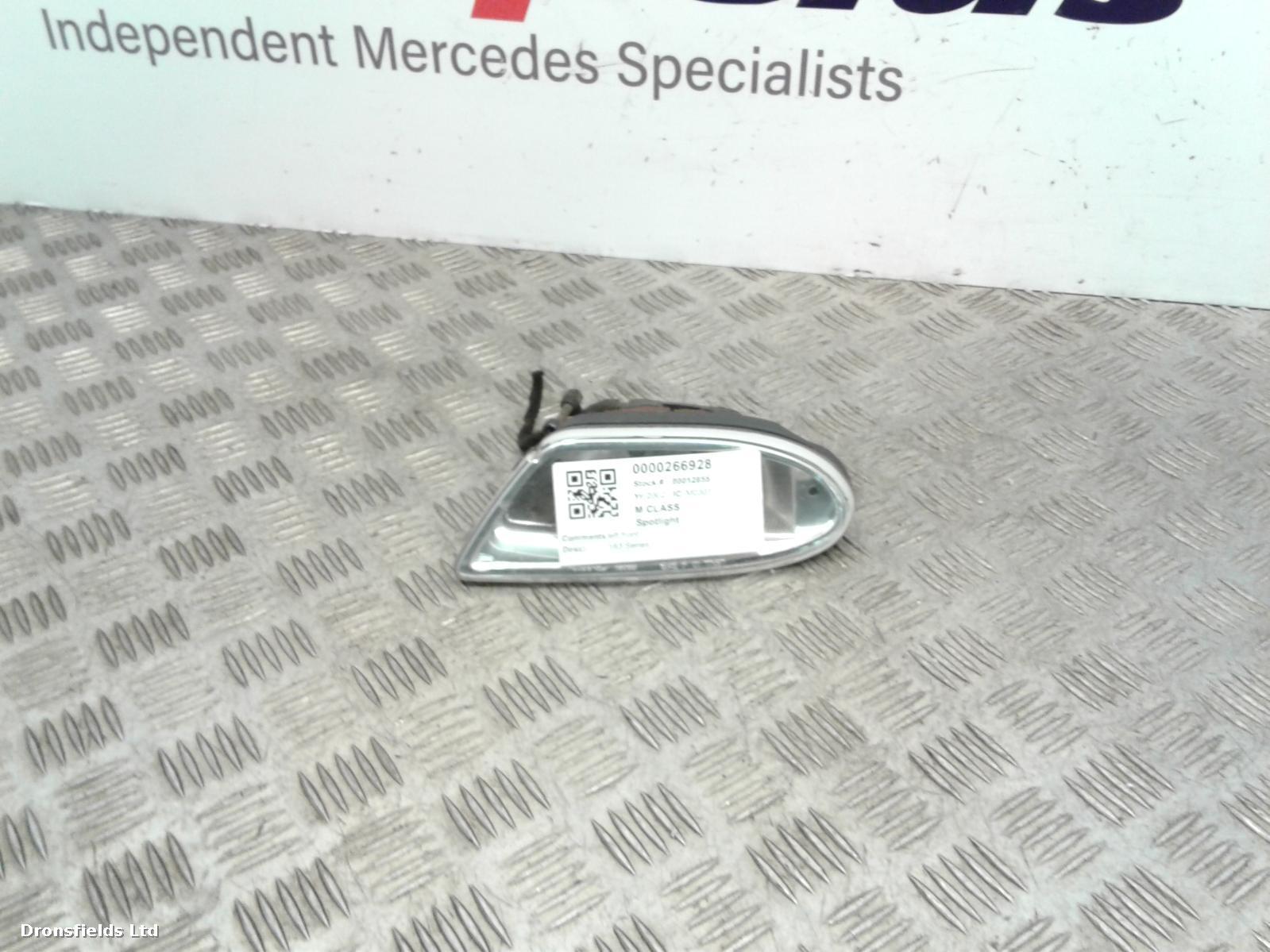 View Auto part Spotlight Mercedes M Class 2002
