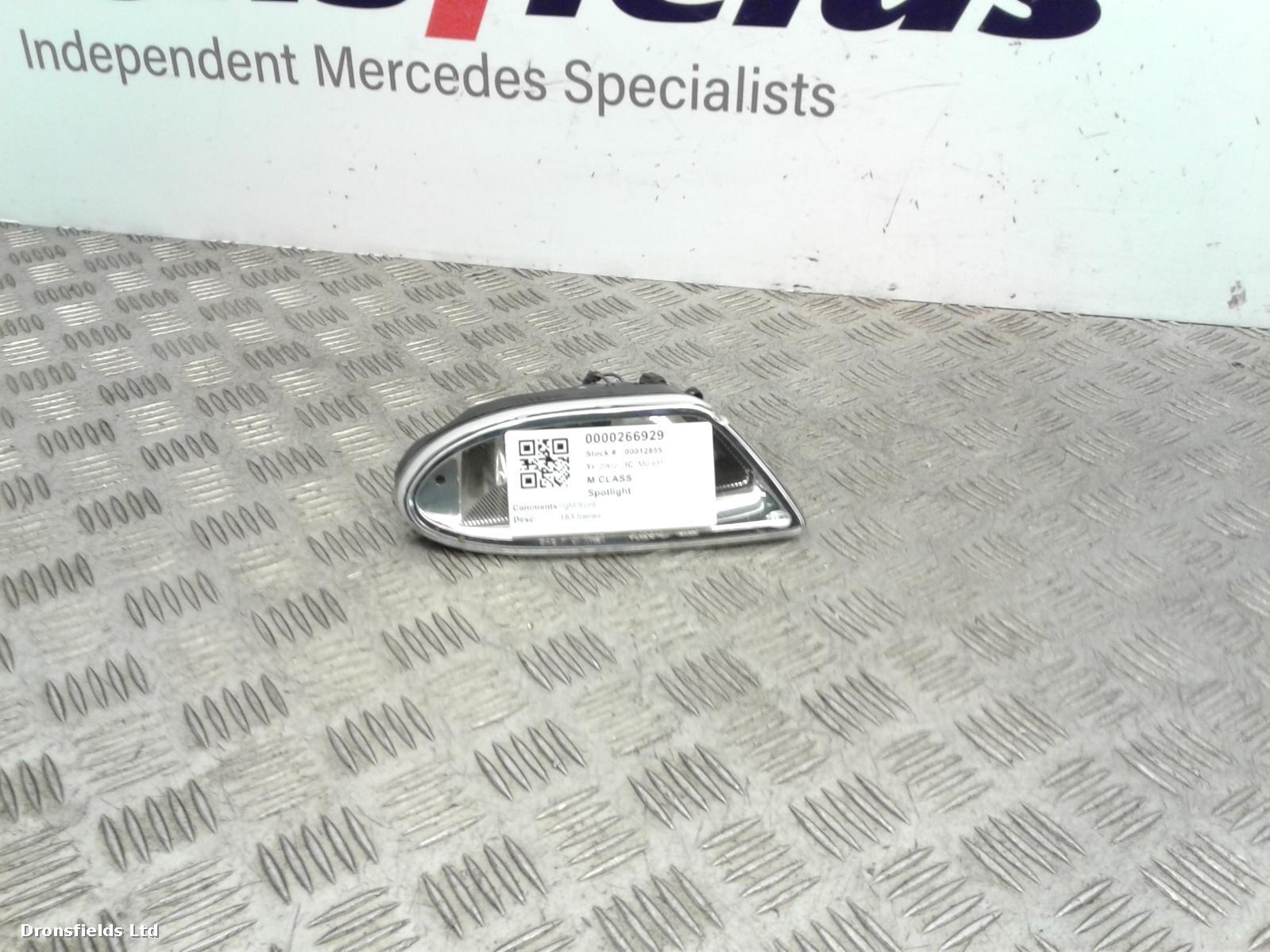 View Auto part Spotlight Mercedes M Class 2002