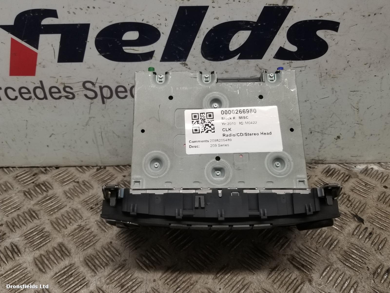 View Auto part A/V Equipment Mercedes Clk 2010