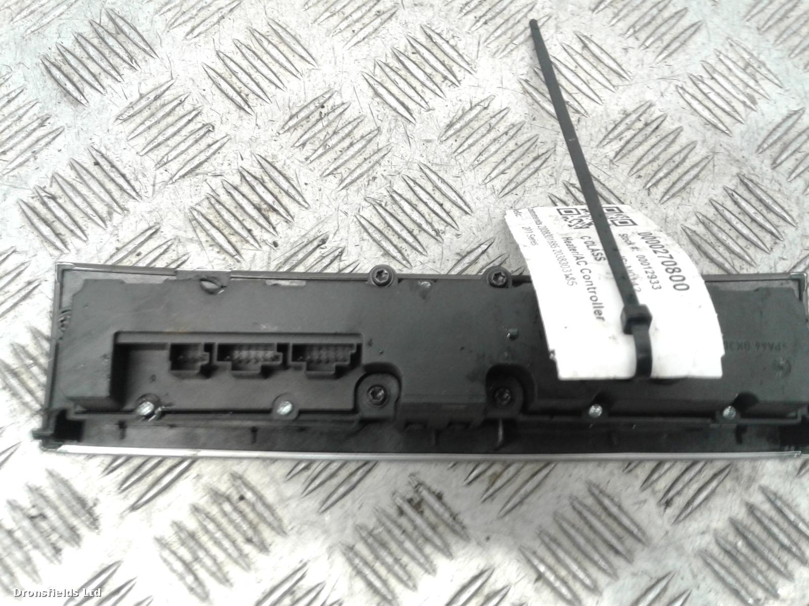View Auto part Heater/AC Controller Mercedes C Class 2004