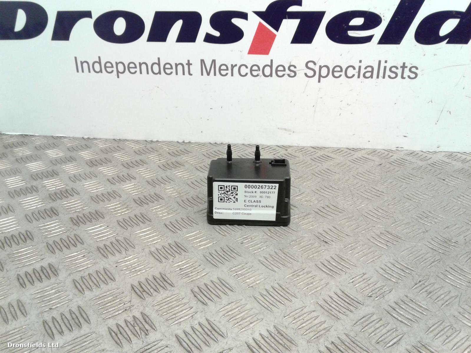 View Auto part Central Locking Solenoid Mercedes E Class 2009