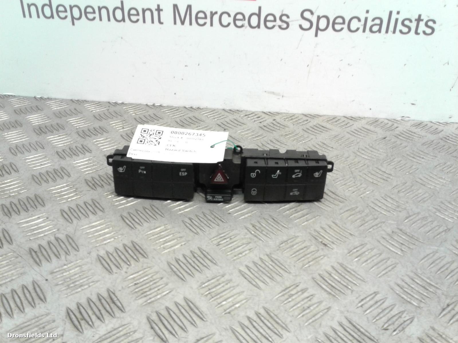 View Auto part Hazard Switch Mercedes Clk 2005