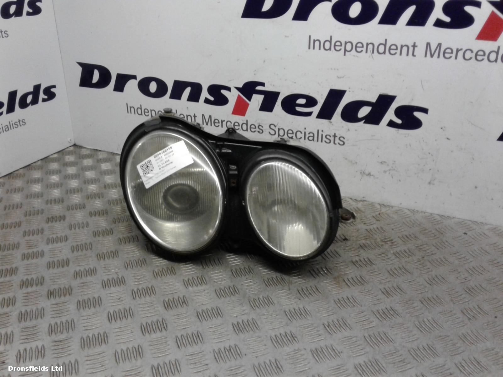 View Auto part R Headlamp Mercedes Cl Class 2001