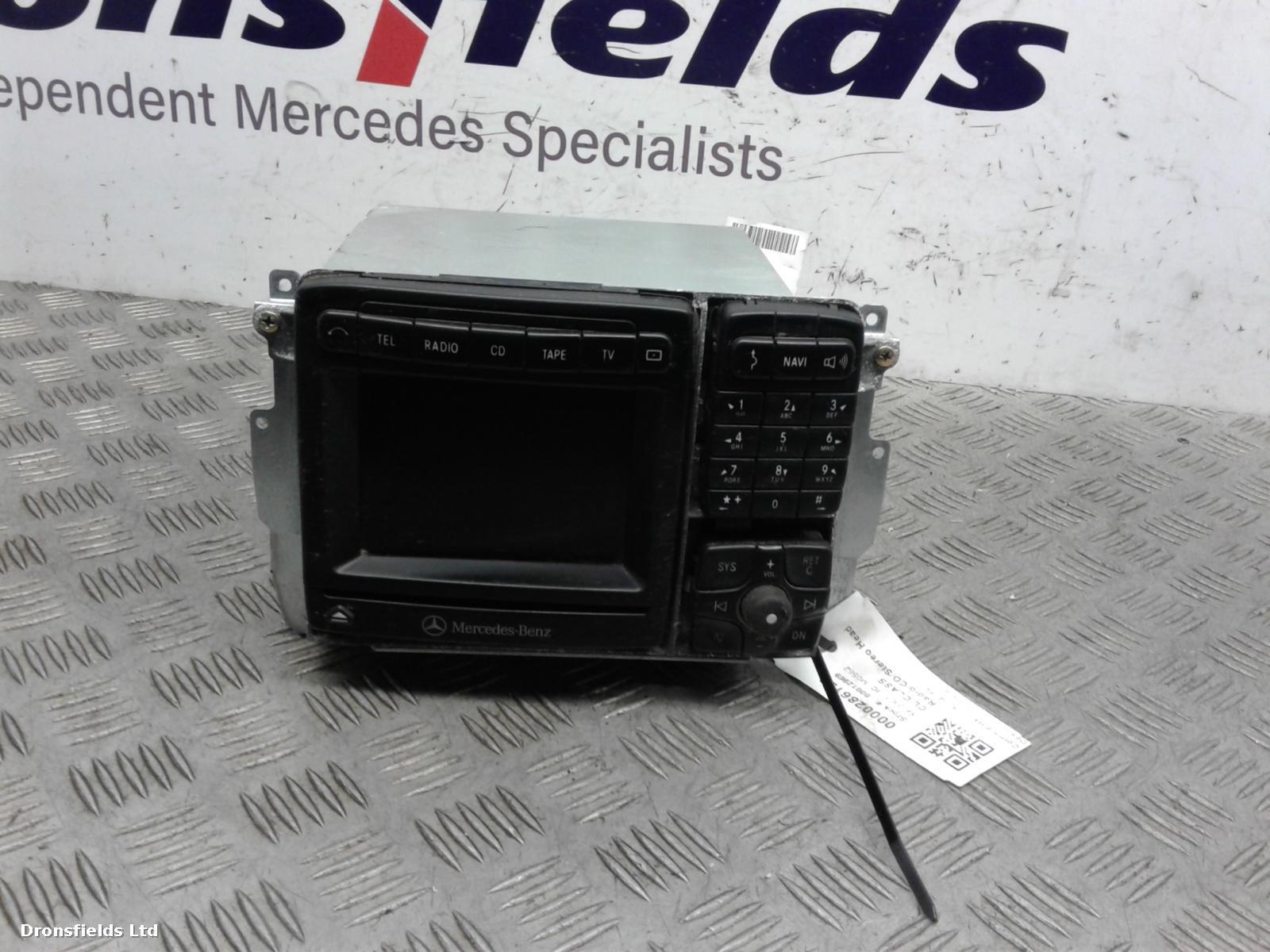 View Auto part A/V Equipment Mercedes Cl Class 2001
