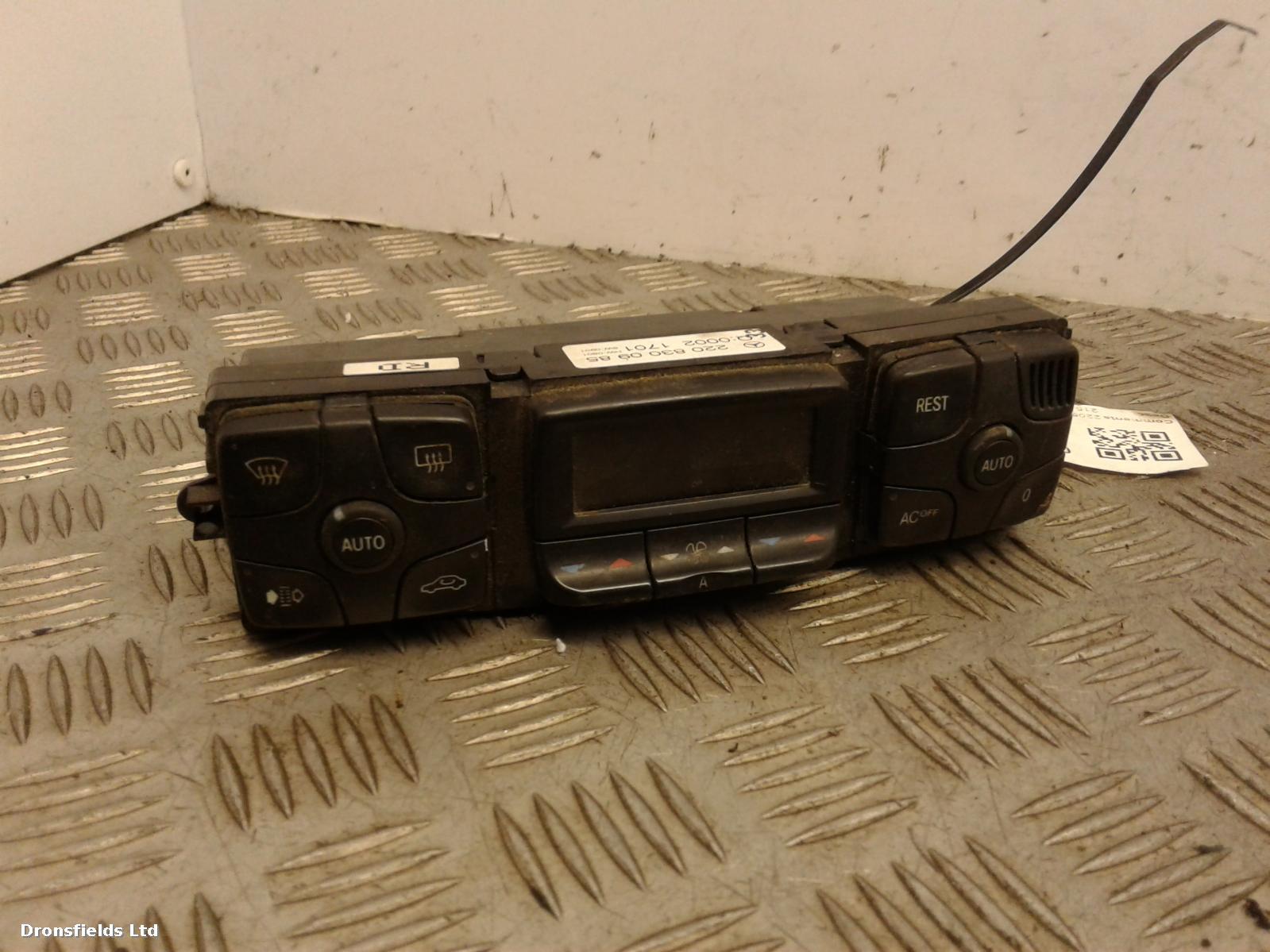 View Auto part Heater/AC Controller Mercedes Cl Class 2001